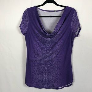 Athleta | cheetah print t-shirt